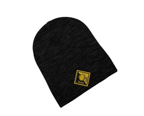 Black Ball Beanies