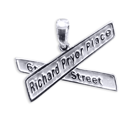 Richard Pryor Place Sterling Silver Large Pendant