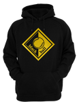 Black Ball Black Hoodie Gold Logo